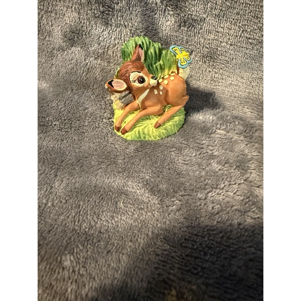 Disney Lenox  Resin Figure Bambi Approx 1.5x1.75 Inches